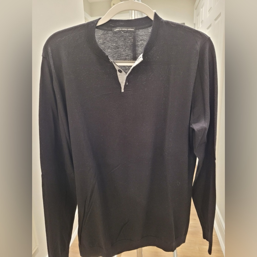 Autumn Cashmere Cotton Henley